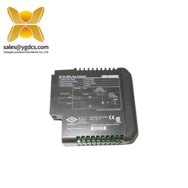 FISHER-ROSEMOUNT KJ3001X1-BB1 工业控制模块