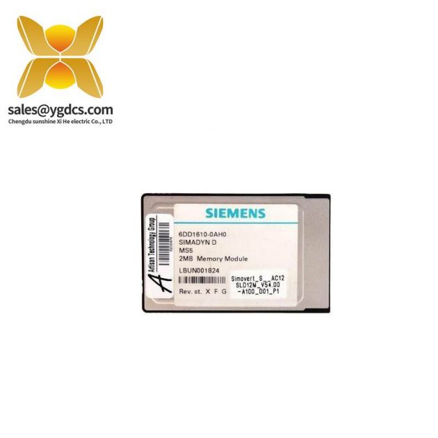 西门子 6DD1610-0AH0 SIMADYN D 存储模块